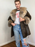 70s Mixed fur coat