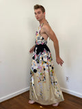 Lilli Diamond of California floral halter dress