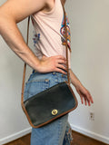 Vintage two tone dinky coach bag